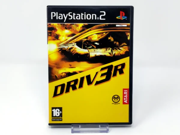 Portada de Driv3r (ESP) (Rebajado) para PlayStation 2, edición PAL España, de segunda mano