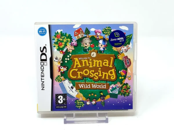 Portada de Animal Crossing: Wild World (ESP) para Nintendo DS, edición PAL España, de segunda mano