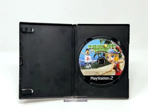 Interior del juego Everybody's Tennis (UK) (Rebajado) para PlayStation 2 con disco y manual