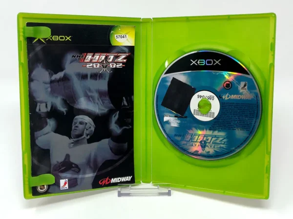 Interior del juego NHL Hitz 2002 (ESP) (Rebajado) para XBOX con disco y manual