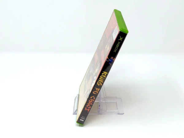 Lateral de la caja de Kung Fu Chaos (ESP) para XBOX