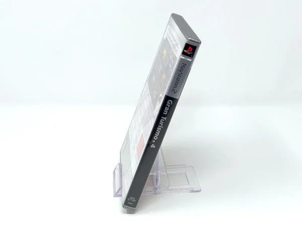 Lateral de la caja de Gran Turismo 4 (FRA) (Platinum) para PlayStation 2