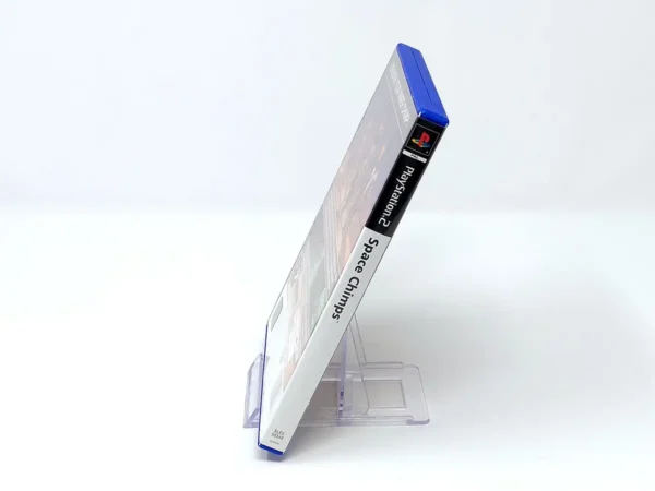 Lateral de la caja de Space Chimps (UK) para PlayStation 2