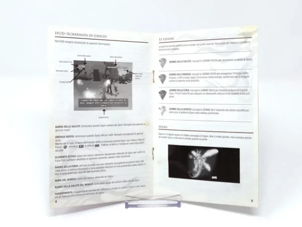The Legend of Spyro: A New Beginning (ITA) (Manual) para PlayStation 2, edición PAL Italia, de segunda mano
