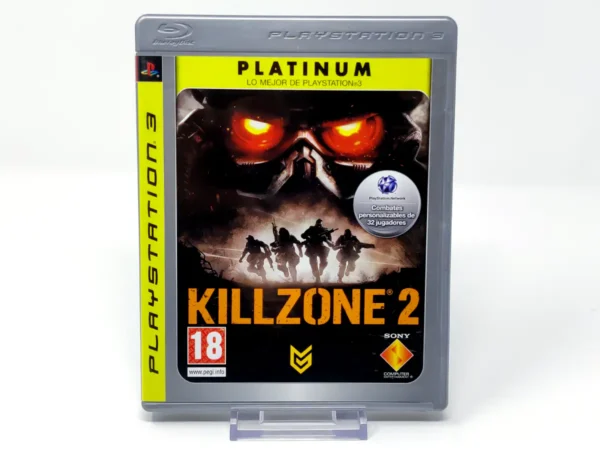Portada de Killzone 2 (ESP) (Platinum) para PlayStation 3, edición PAL España, de segunda mano