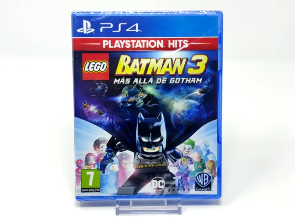 Portada de LEGO Batman 3: Más Allá de Gotham (ESP) (PS Hits) (Precintado) para PlayStation 4, edición PAL España, nuevo