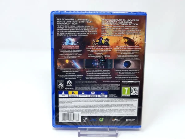 Parte trasera de Stellaris (Console Edition) (ESP) (Precintado) para PlayStation 4, edición PAL España