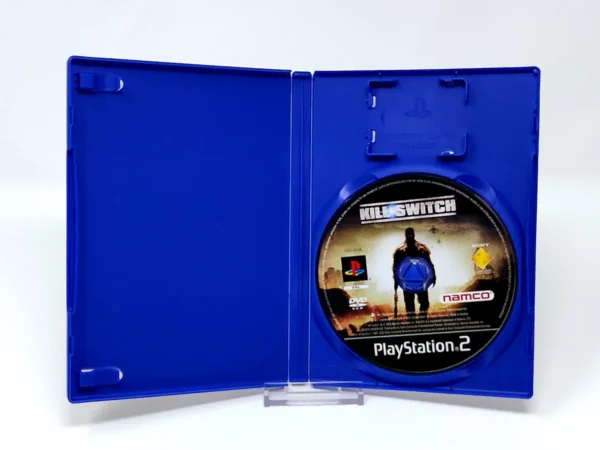 Interior del juego kill.switch (ESP) (Rebajado) para PlayStation 2 con disco y manual