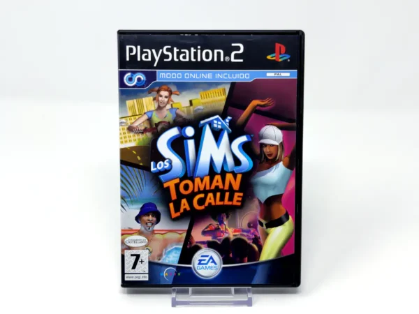 Portada de Los Sims: Toman la Calle (ESP) (Rebajado) para PlayStation 2, edición PAL España, de segunda mano