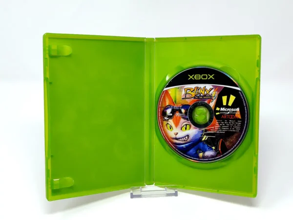 Interior del juego Blinx: The Time Sweeper (ESP) (Rebajado) para XBOX con disco y manual