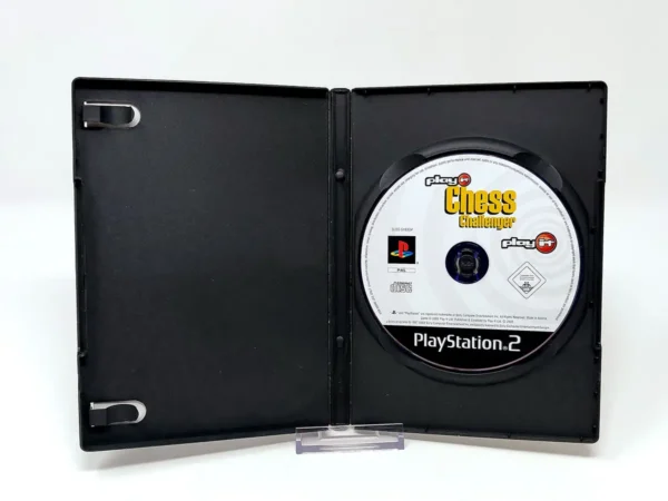 Interior del juego Chess Challenger (UK) (Rebajado) para PlayStation 2 con disco y manual