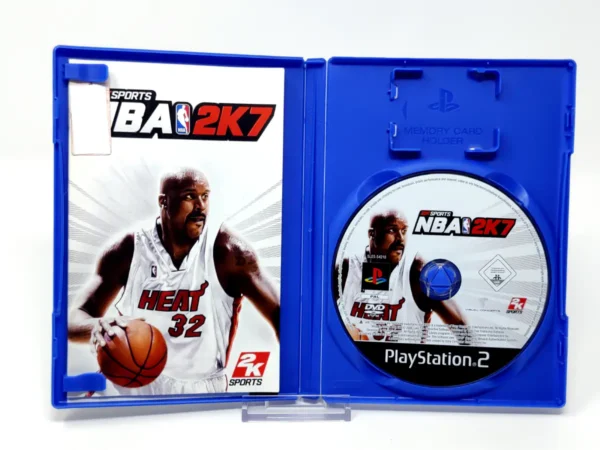 Interior del juego NBA 2K7 (ESP) (Rebajado) para PlayStation 2 con disco y manual