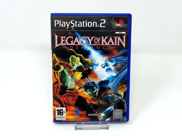 Portada de Legacy of Kain: Defiance (ESP) para PlayStation 2, edición PAL España, de segunda mano
