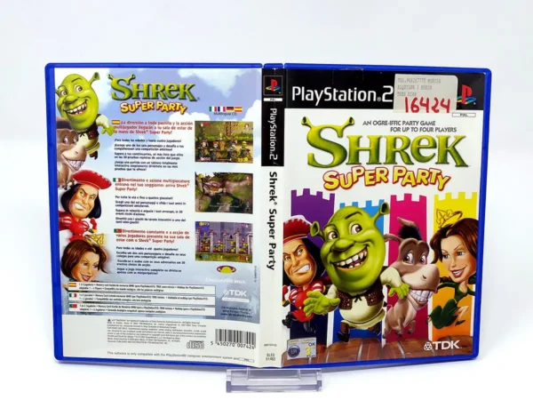 Shrek Super Party (ESP) (Carátula) (Rebajado) para PlayStation 2, edición PAL España, de segunda mano