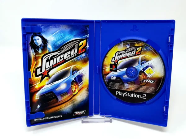 Lateral de la caja de Juiced 2: Hot Import Nights (ESP) para PlayStation 2