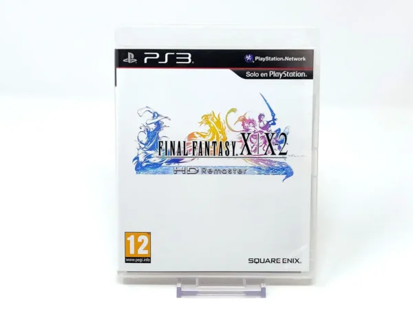 Portada de Final Fantasy X / X-2: HD Remaster (ESP) para PlayStation 3, edición PAL España, de segunda mano