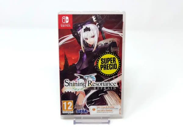 Portada de Shining Resonance Refrain "Code In Box" (ESP) (Precintado) para Nintendo Switch, edición PAL España, nuevo