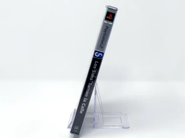Lateral de la caja de Los Sims: Toman la Calle (ESP) (Platinum) para PlayStation 2