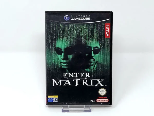 Portada de Enter the Matrix (ESP) (Rebajado) para Nintendo GameCube, edición PAL España, de segunda mano