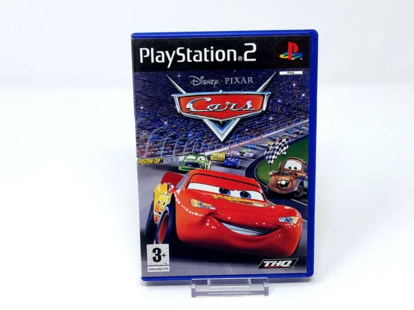 Portada de Disney/Pixar Cars (ESP) para PlayStation 2, edición PAL España, de segunda mano