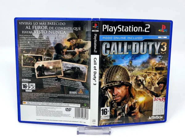 Call of Duty 3 (ESP) (Carátula) (Rebajado) para PlayStation 2, edición PAL España, de segunda mano