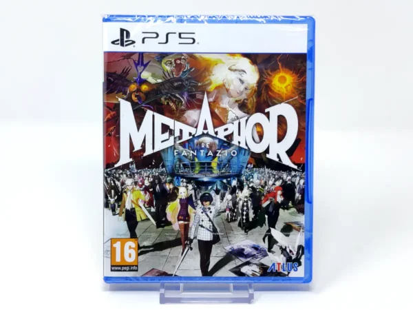 Portada de Metaphor: ReFantazio (UK) (Precintado) para PlayStation 5, edición PAL UK, nuevo