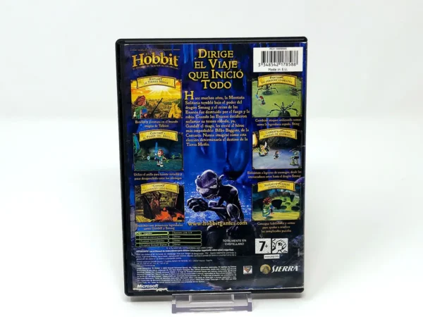 Parte trasera de El Hobbit (ESP) (Rebajado) para XBOX, edición PAL España