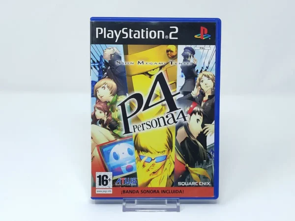 Portada de Shin Megami Tensei: Persona 4 (ESP) para PlayStation 2, de segunda mano