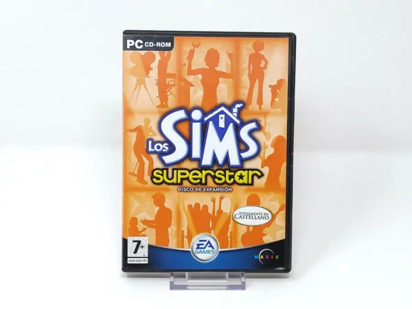 Portada de Los Sims: Superstar (ESP) (Rebajado) para PC, de segunda mano