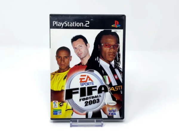Portada de FIFA Football 2003 (ESP) (Rebajado) para PlayStation 2, edición PAL España, de segunda mano