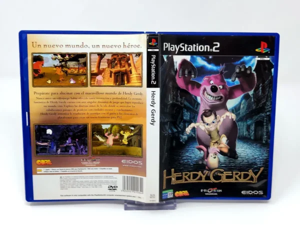 Herdy Gerdy (ESP) (Carátula) para PlayStation 2, edición PAL España, de segunda mano