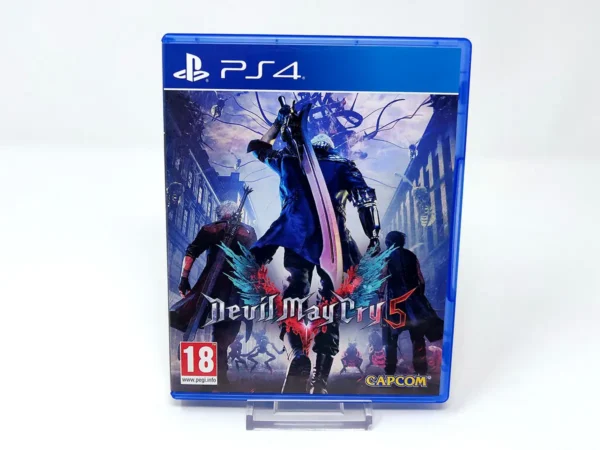 Portada de Devil May Cry 5 (ESP) para PlayStation 4, edición PAL España, de segunda mano