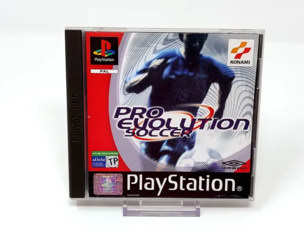 Portada de Pro Evolution Soccer (ESP) para PlayStation 1, edición PAL España, de segunda mano