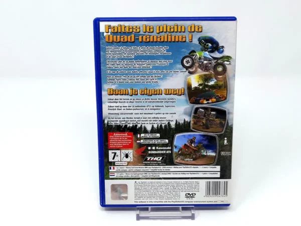 Parte trasera de ATV Offroad Fury 2 (FRA) para PlayStation 2, edición PAL Francia