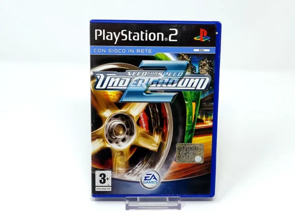 Portada de Need for Speed: Underground 2 (ITA) para PlayStation 2, edición PAL Italia, de segunda mano