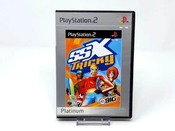 Portada de SSX Tricky (UK) (Platinum) (Versión 2) (Rebajado) para PlayStation 2, edición PAL UK, de segunda mano