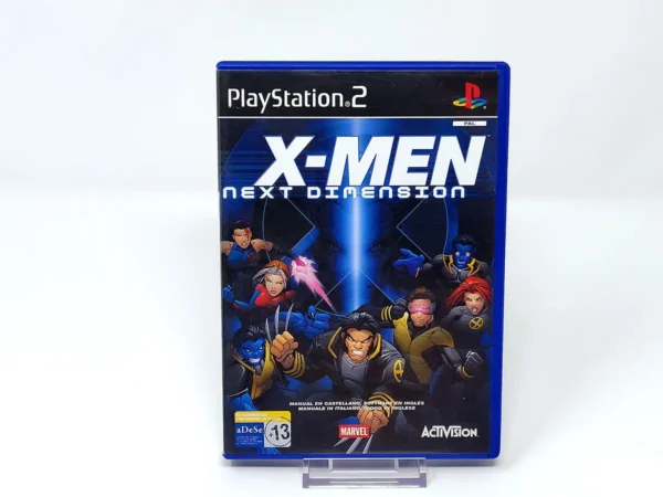Portada de X-Men: Next Dimension (ESP) para PlayStation 2, edición PAL España, de segunda mano