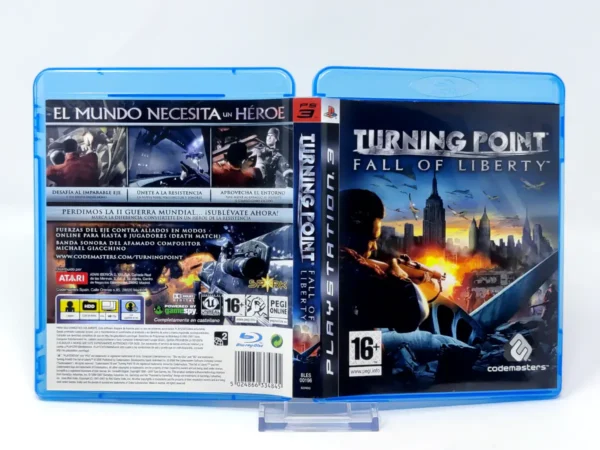 Turning Point: Fall of Liberty (ESP) (Carátula) para PlayStation 3, edición PAL España, de segunda mano
