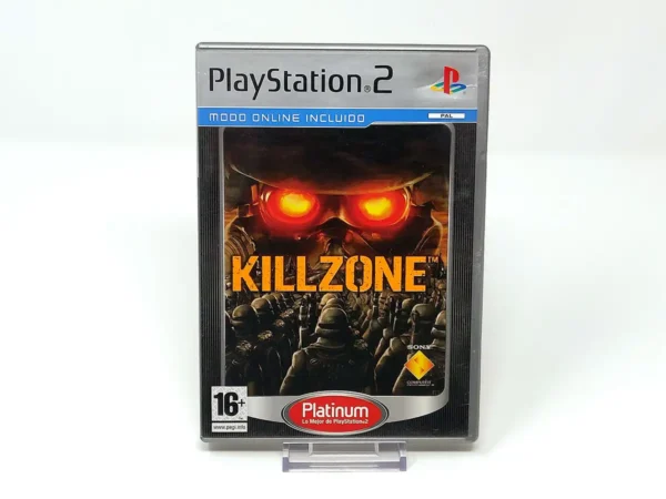Portada de Killzone (ESP) (Platinum) para PlayStation 2, edición PAL España, de segunda mano
