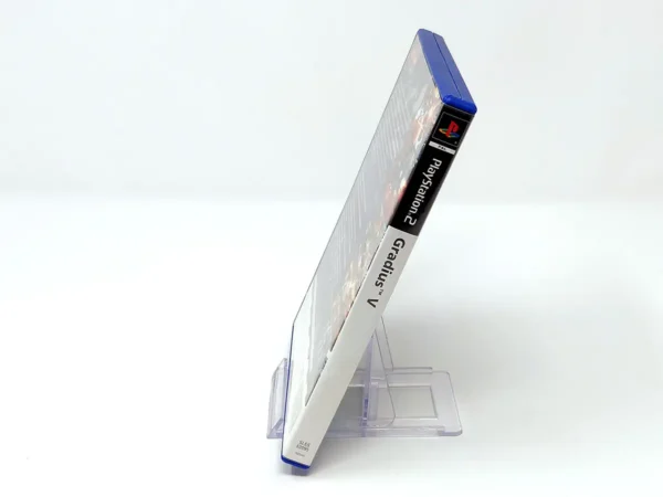 Lateral de la caja de Gradius V (ESP) para PlayStation 2