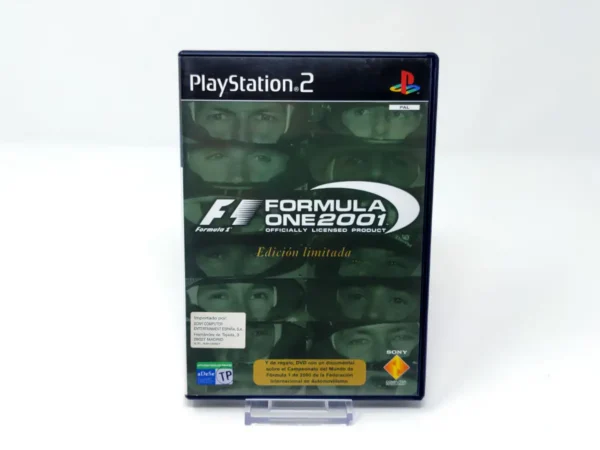Portada de Formula One 2001 (Edición Limitada) (ESP) para PlayStation 2, edición PAL España, de segunda mano