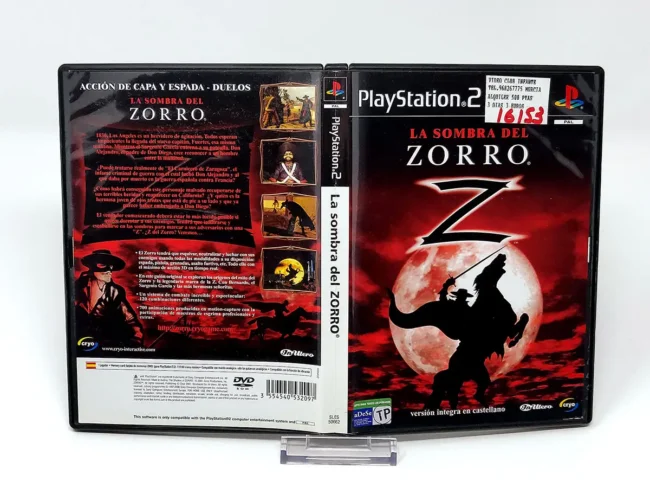 La Sombra del Zorro (ESP) (Carátula) (Rebajado)
