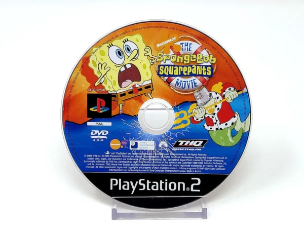 Nickelodeon SpongeBob SquarePants: The Movie (FRA) (Disco) para PlayStation 2, edición PAL Francia, de segunda mano