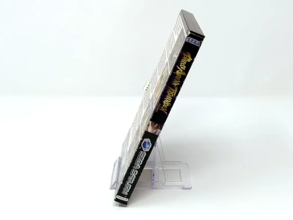 Lateral de la caja de Battle Arena Toshinden Remix (ESP) (Rebajado) para Sega Saturn