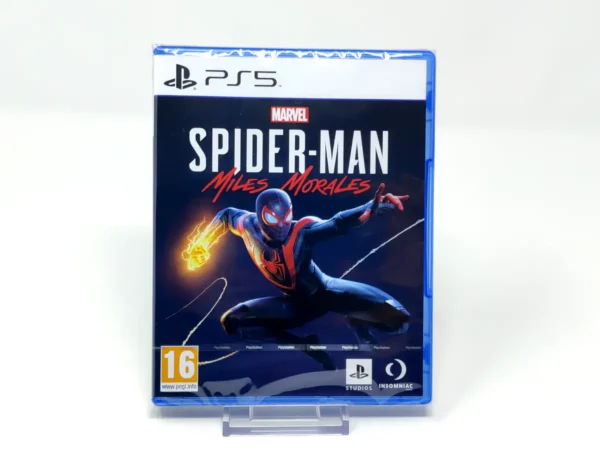 Portada de Marvel Spider-Man: Miles Morales (ESP) (Precintado) para PlayStation 5, edición PAL España, nuevo