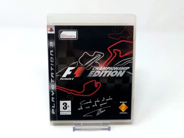 Portada de Formula One: Championship Edition (ESP) para PlayStation 3, edición PAL España, de segunda mano