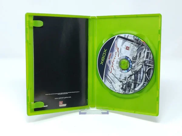 Lateral de la caja de Syberia II (ESP) para XBOX