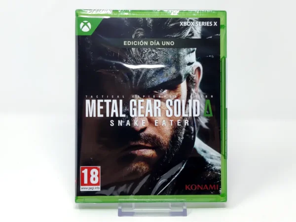 Portada de METAL GEAR SOLID Δ: SNAKE EATER (Day One Edition) (ESP) (Precintado) para XBOX One / Series X/S, edición PAL España, nuevo