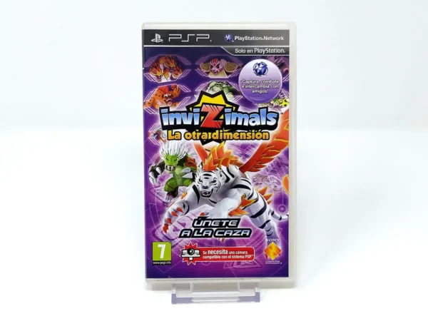 Portada de Invizimals: La Otra Dimensión (ESP) (Promo) para PSP, edición PAL España, de segunda mano
