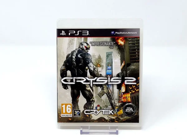 Portada de Crysis 2 (ESP) (Promo) para PlayStation 3, edición PAL España, de segunda mano